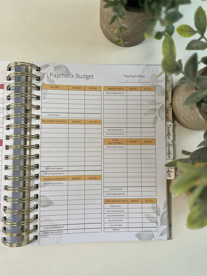 Budget Planner - Clearance Sale